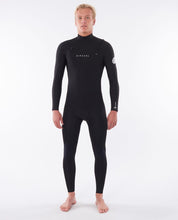 Load image into Gallery viewer, RipCurl dawn patrol fullsuit 4/3 men's wetsuit black