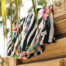 Load image into Gallery viewer, Duvin Zebra Floral Swim Shorts