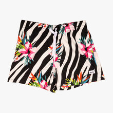 Load image into Gallery viewer, Duvin Zebra Floral Swim Shorts