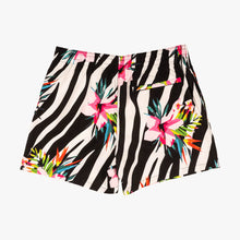 Load image into Gallery viewer, Duvin Zebra Floral Swim Shorts