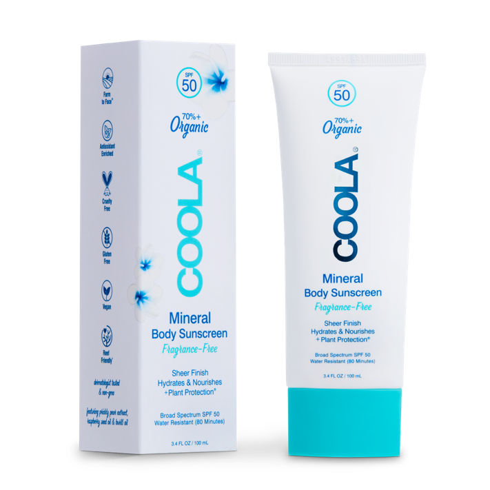 Coola Mineral Body SPF 50 fragrance free
