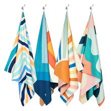 Load image into Gallery viewer, Dock &amp; Bay XL outdoor eco Towel - MULTIPLE COLOUR CHOICE
