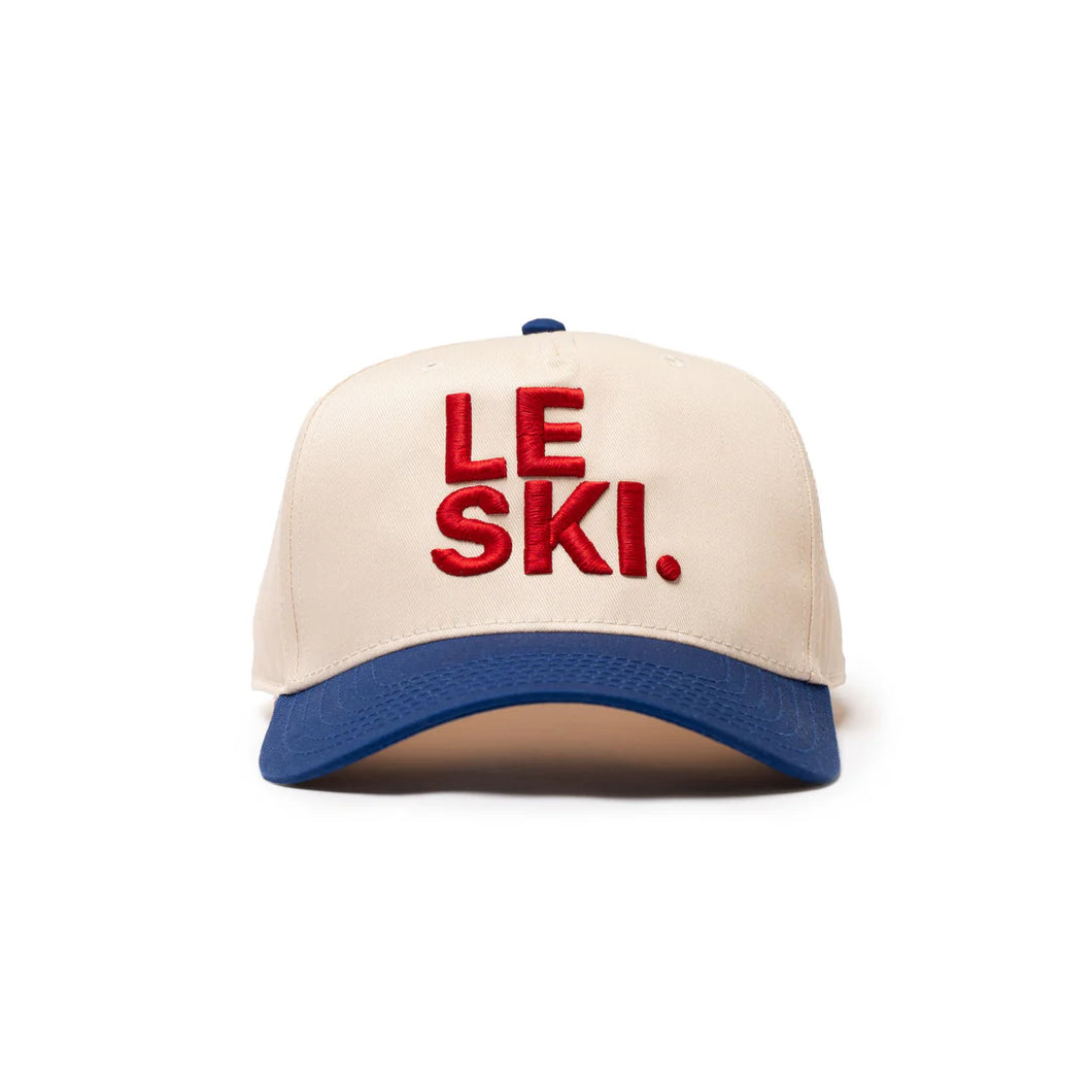 Le SKI. RED / WHITE / BLUE