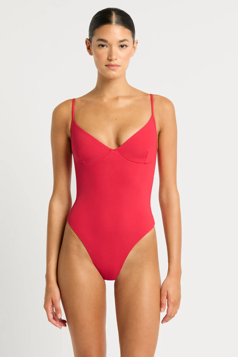 Bond-eye Alana Onepiece - Cherry -