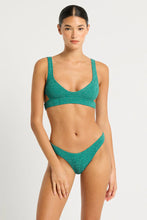 Load image into Gallery viewer, Bond-eye Nino + Sign Bikini - Teal Animalia -
