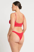 Load image into Gallery viewer, Bond-eye Saint crop + Christy Bikini set - Nectarine

