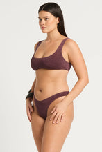 Load image into Gallery viewer, Bond-eye Malibu Crop + Christy brief Amarena
