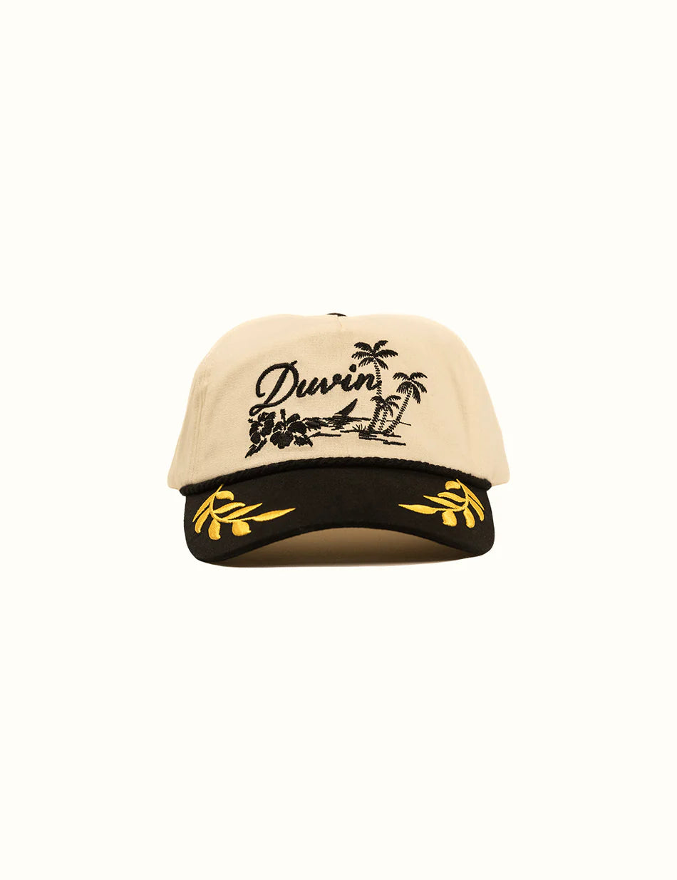 Duvin Captain Cotton Cap Ivory