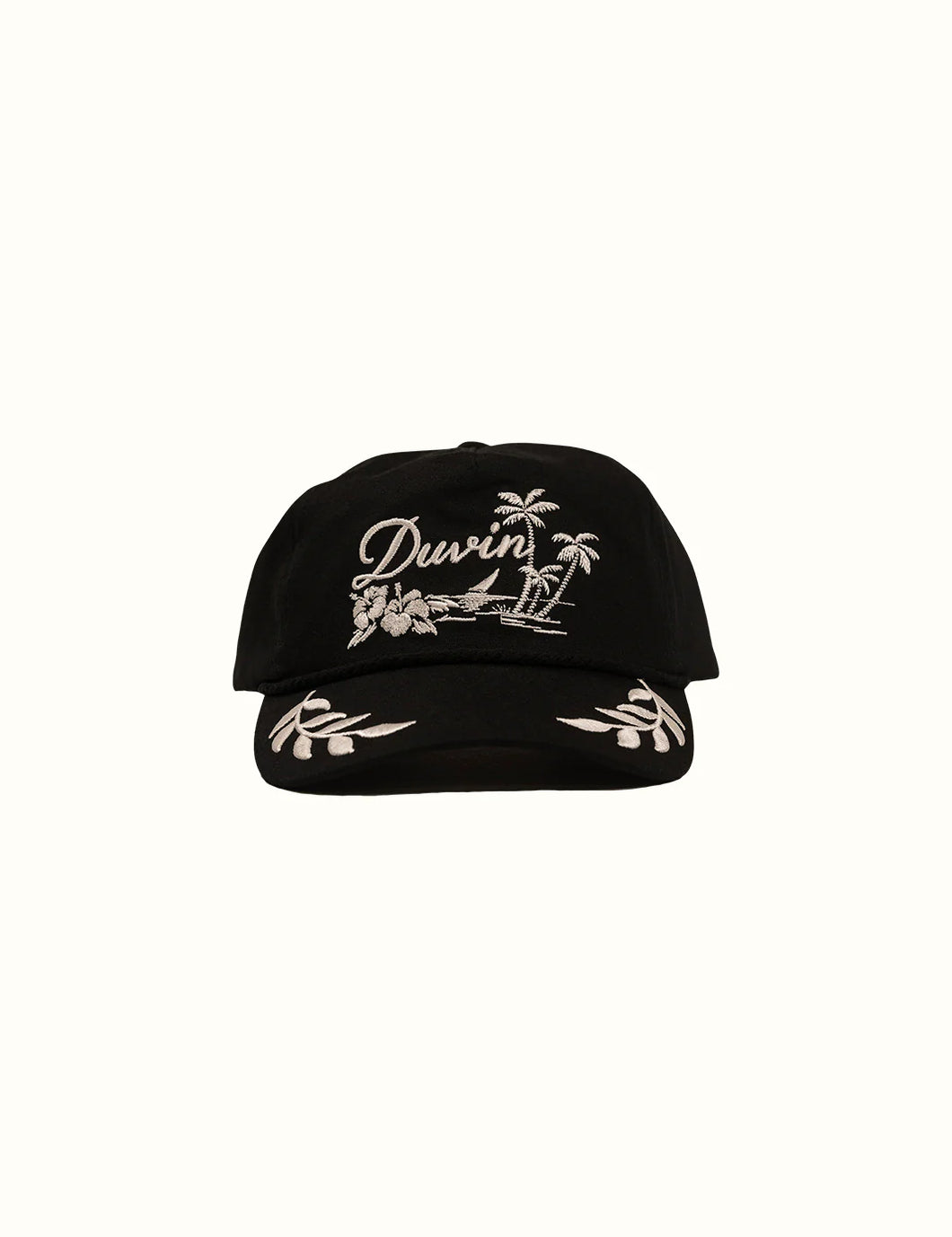 Duvin Captain Cotton Cap Black