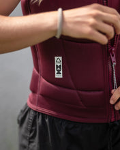Load image into Gallery viewer, Follow Finesse Womens Impact Vest Maroon
