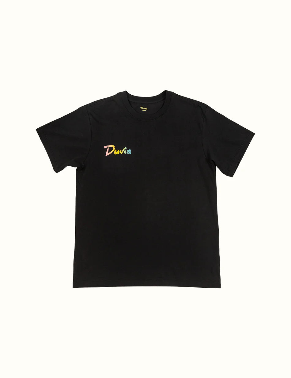 Duvin Gradient Black T-shirt