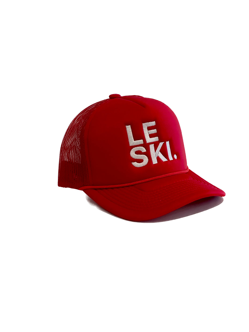 Le SKI. Hat RED-WHITE