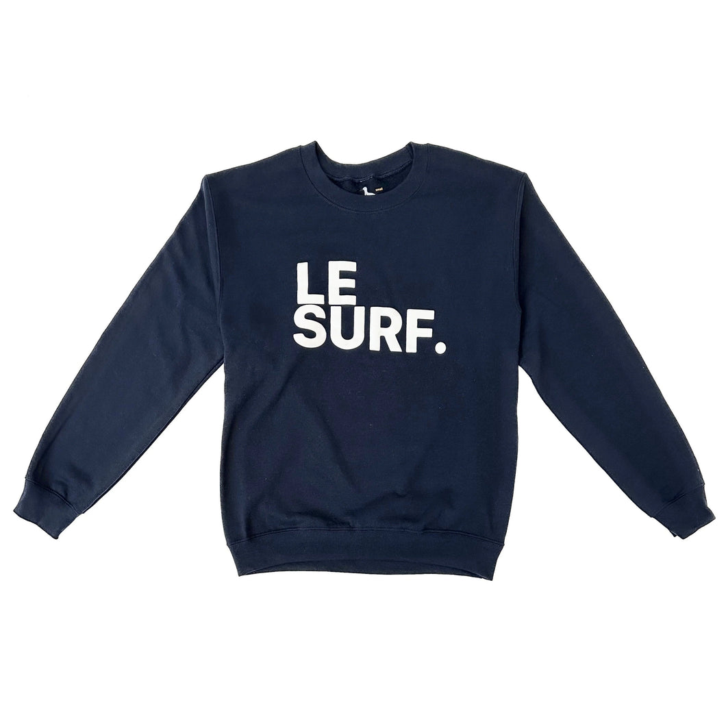 Le SURF. Sweatshirt NAVY-WHITE