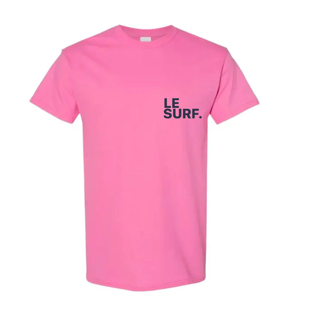 Le SURF. T-Shirt Pink