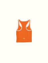 Load image into Gallery viewer, Duvin Ribbed Tank Orange
