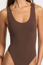 Load image into Gallery viewer, Bond-eye Eden reversible onepiece Espresso / Cala
