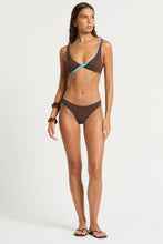 Load image into Gallery viewer, Bond-eye Quinn + Christa reversible bikini set Espresso / Cala
