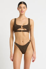 Load image into Gallery viewer, Bond-Eye Sasha + Cristy Cocoa Bikini Set
