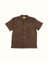 Load image into Gallery viewer, Duvin Dark Leopard Leisure Stretch Button-up
