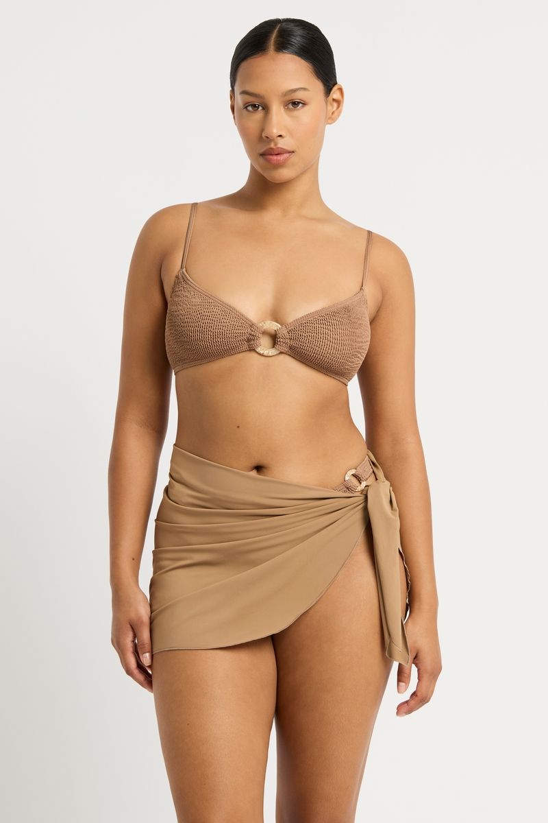 Bond eye Jinx Sarong Hazelnut