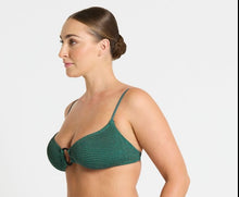 Load image into Gallery viewer, Bond-Eye Lissio + Scene Bottle Green Bikini Set
