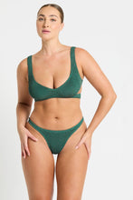 Load image into Gallery viewer, Bond Eye Nino + Vista Bottle Green Bikini set
