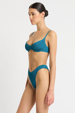 Load image into Gallery viewer, Bond-Eye Gracie Balconette + Christy Bottom Ocean Shimmer Bikini set
