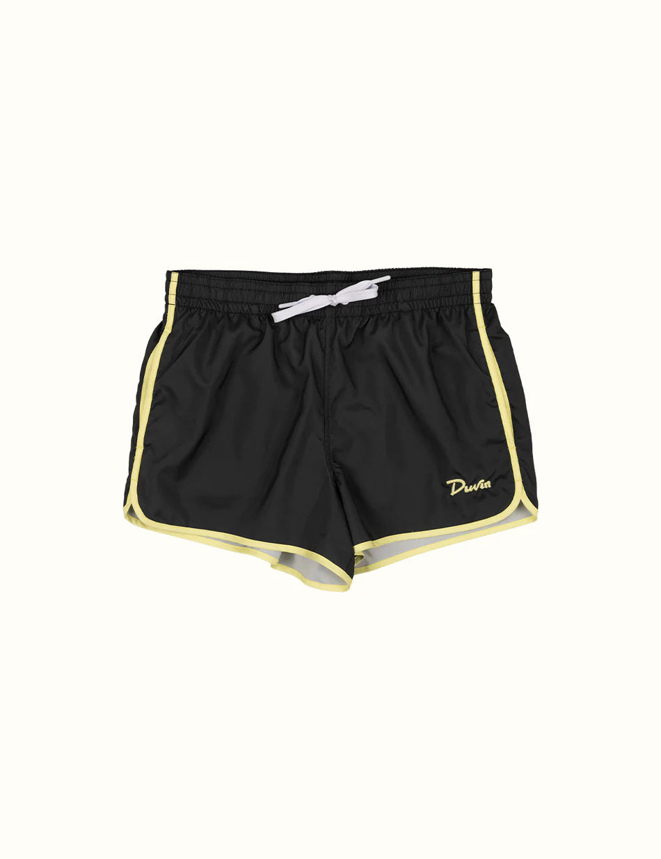 Duvin Poolside Tanning Shorts - Black -