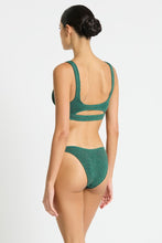 Load image into Gallery viewer, Bond-Eye Sasha + Scene Bottle Green Bikini Set
