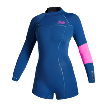 Load image into Gallery viewer, Mystic Lunar long arm 2/2 mm short wetsuit
