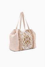 Load image into Gallery viewer, Wild Nights embellished tote beach bag
