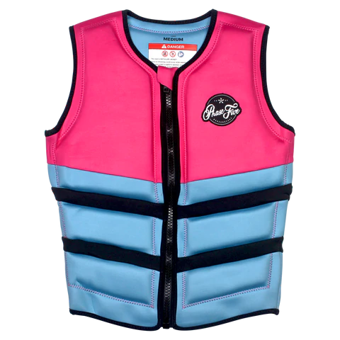 Phase 5 Women's PRO comp vest pink/aqua