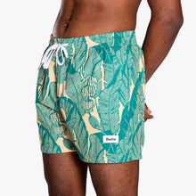 Load image into Gallery viewer, Duvin Banana Leaf men&#39;s swim shorts

