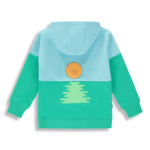Load image into Gallery viewer, Child colourblock sunset sweatshirt
