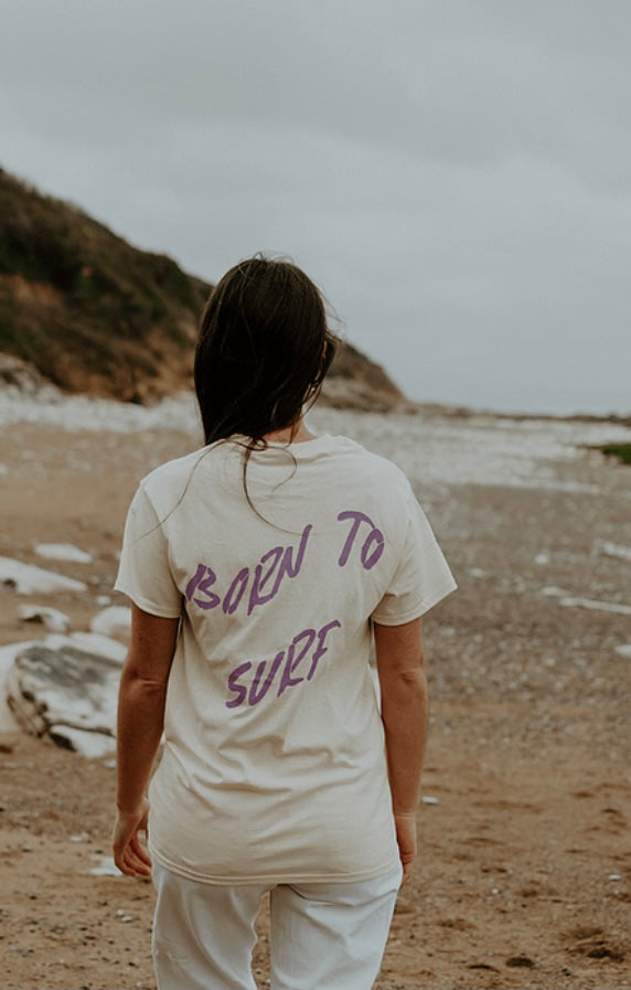 BORN TO SURF women’s t-shirt