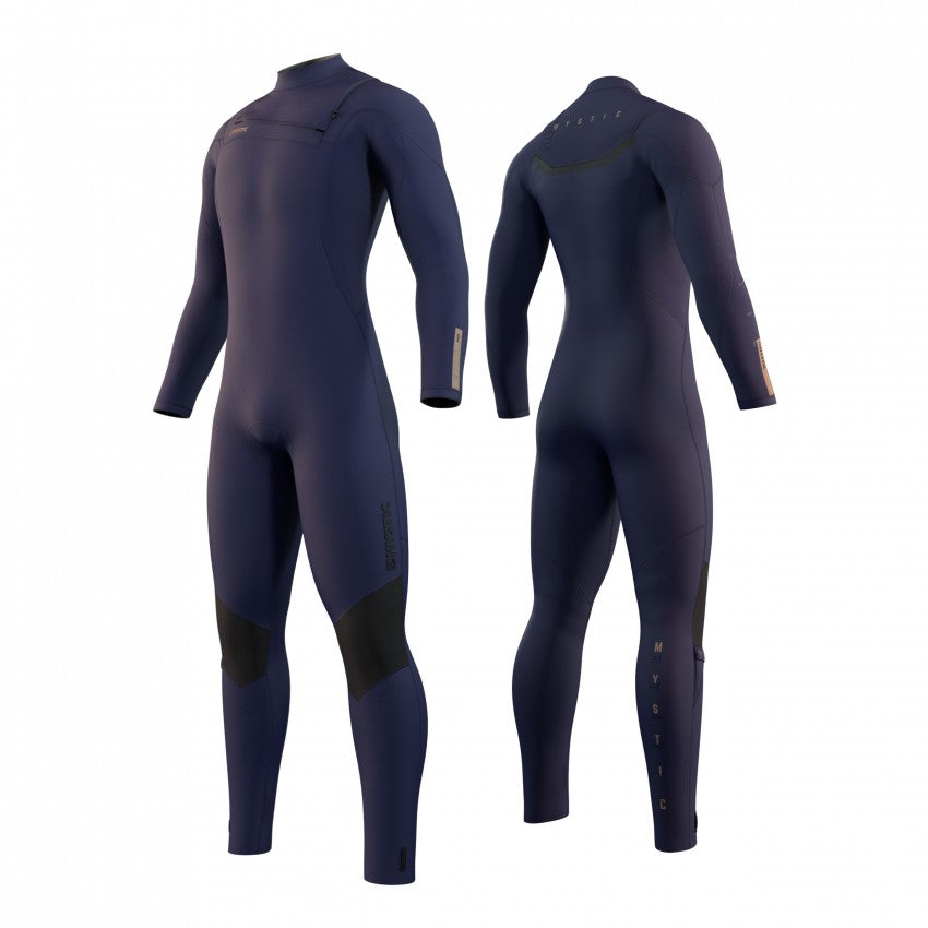 MYSTIC marshall front zip wetsuit 3/2 MIDNIGHT BLUE