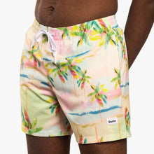 Load image into Gallery viewer, Duvin Pastel Palmy Swim Shorts
