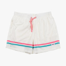 Load image into Gallery viewer, Duvin South Beach White Swim Shorts
