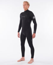Load image into Gallery viewer, RipCurl dawn patrol fullsuit 4/3 men&#39;s wetsuit black
