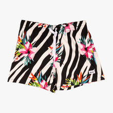 Load image into Gallery viewer, Duvin Zebra Floral Swim Shorts
